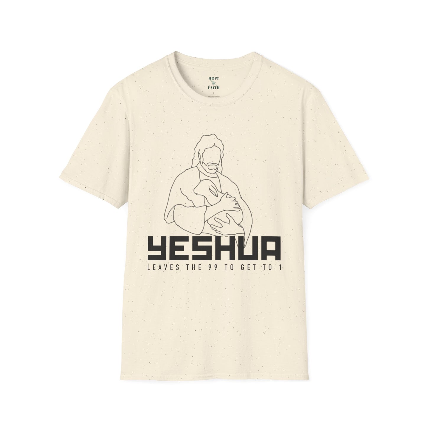 YESHUA 99 para llegar a 1 - Camiseta unisex Softstyle 