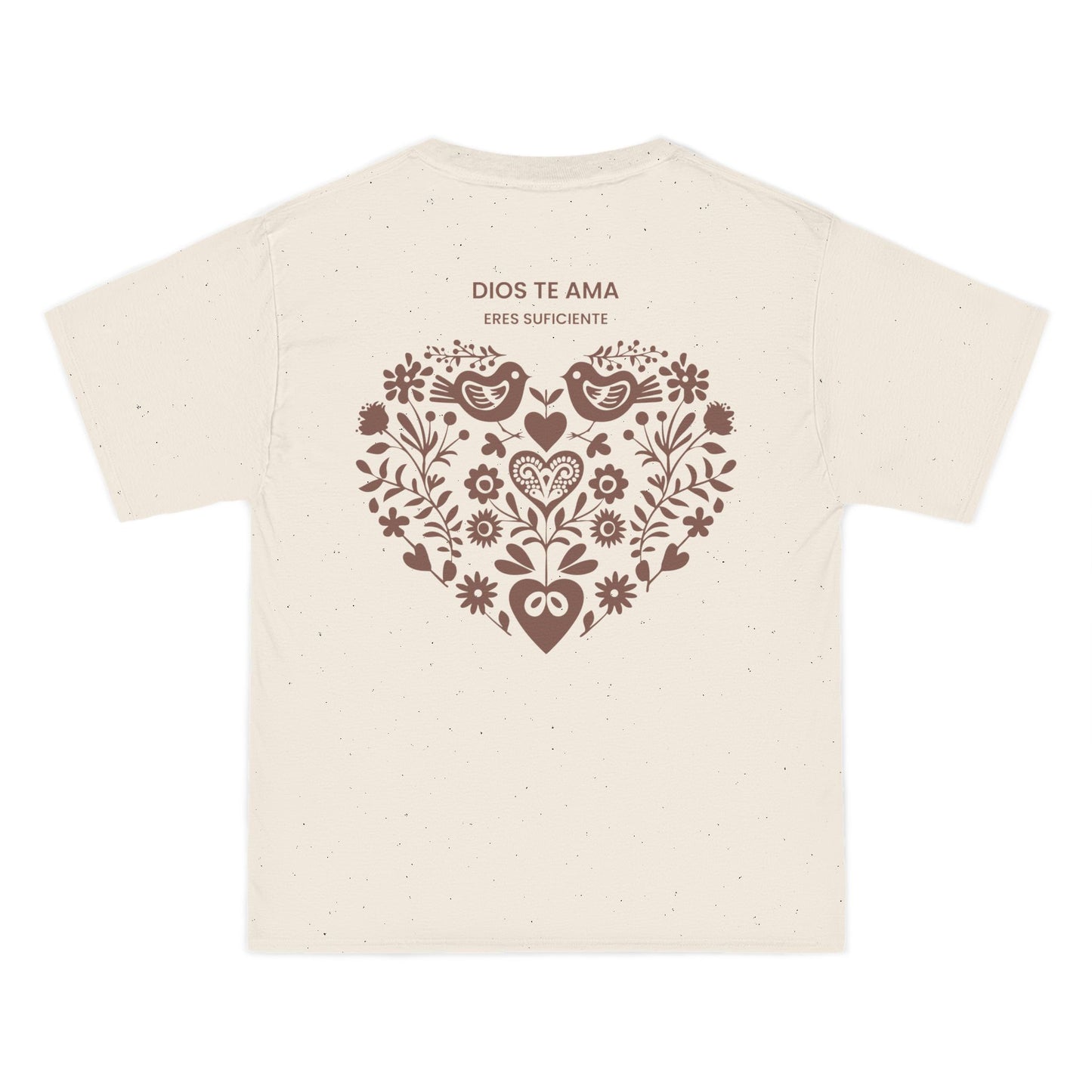 DIOS TE AMA - Inspirational Heart Design T-Shirt - "Dios Te Ama"