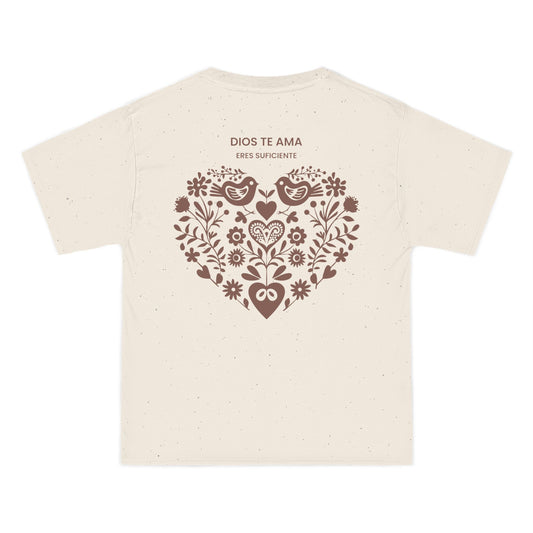 DIOS TE AMA - Inspirational Heart Design T-Shirt - "Dios Te Ama"