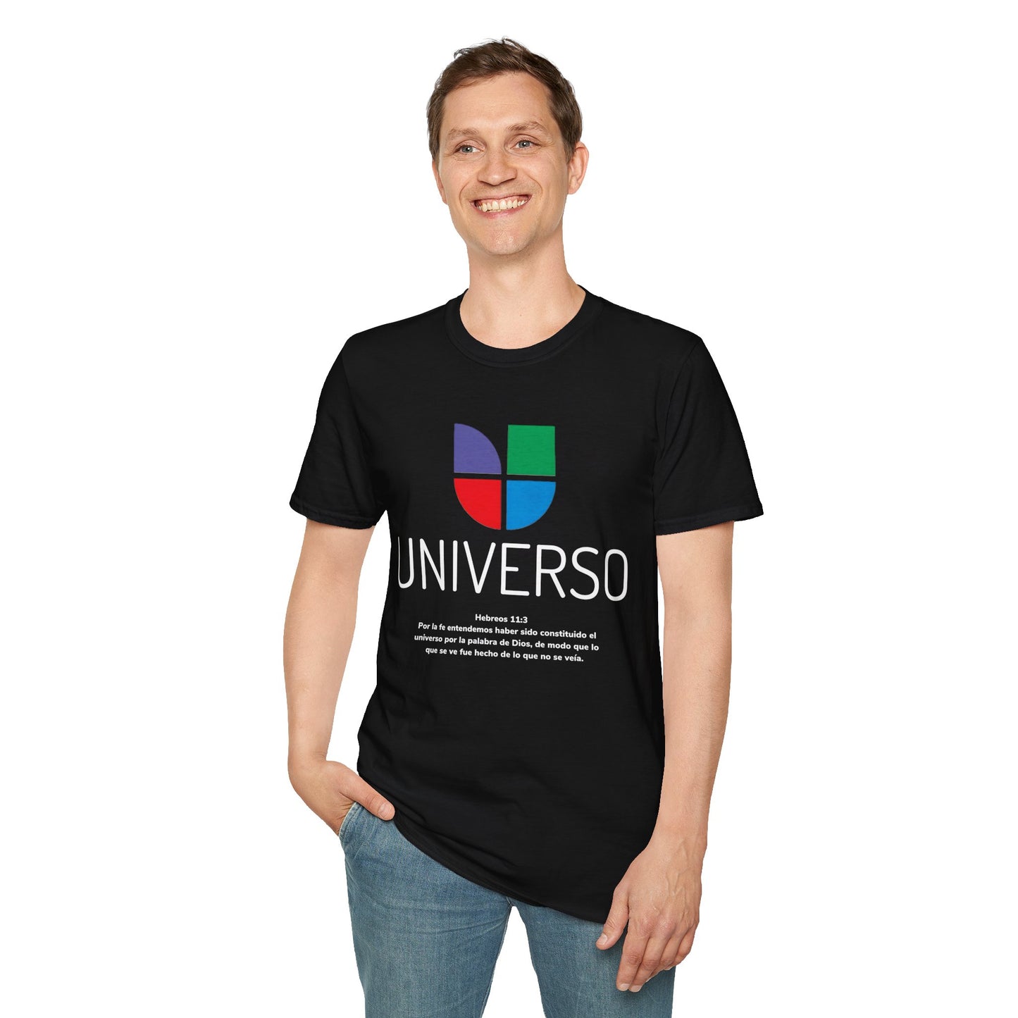 Universo - Camiseta unisex de estilo suave 