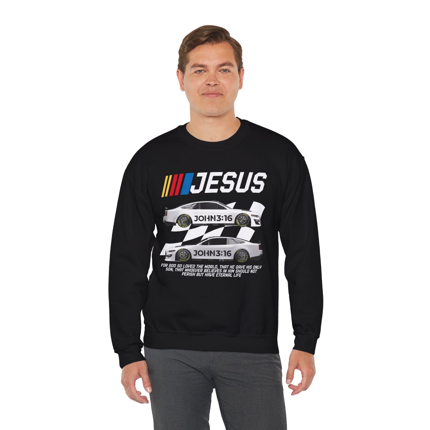 Jesus John 3:16 - Unisex Heavy Blend™ Crewneck Sweatshirt