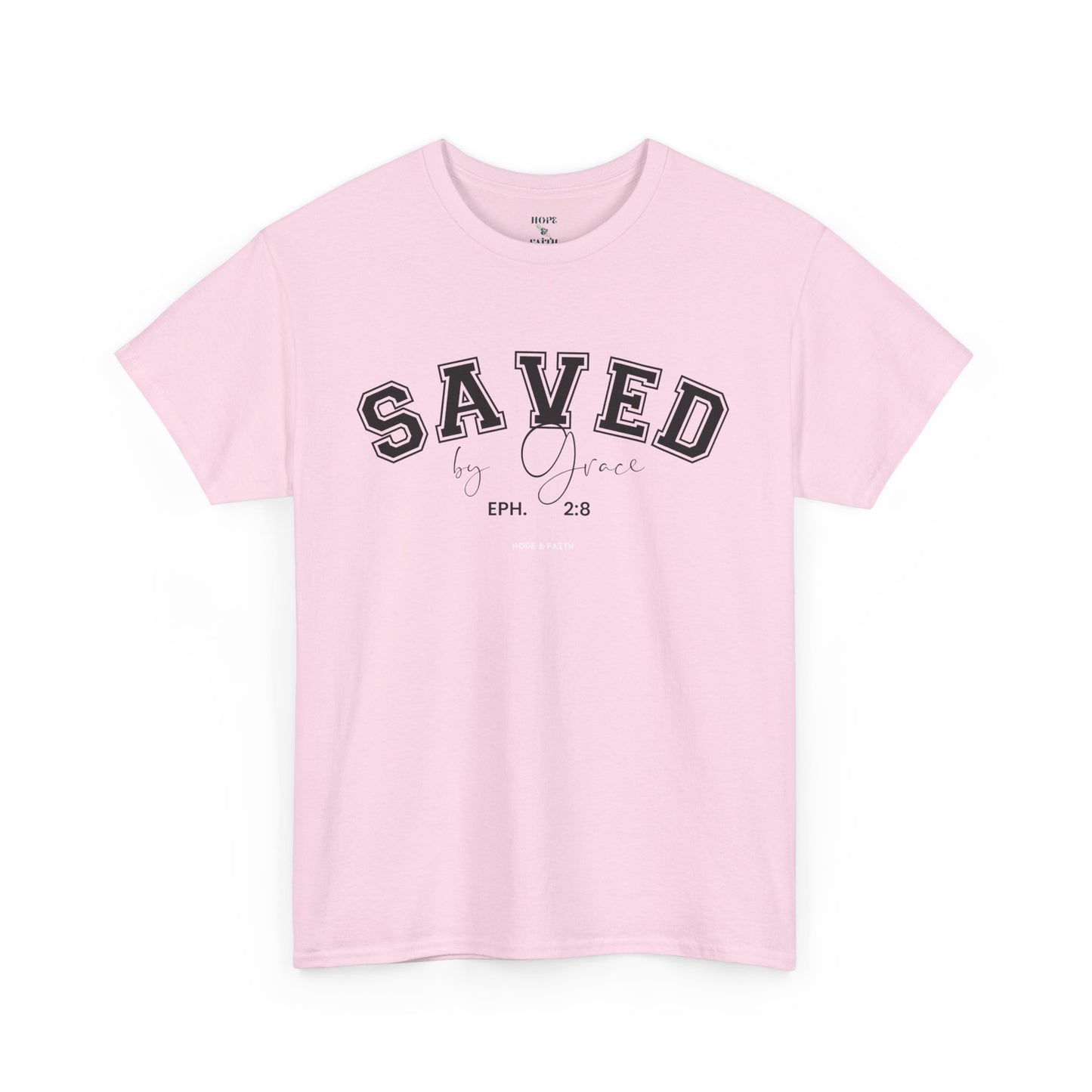 Saved - Camiseta unisex de algodón grueso 