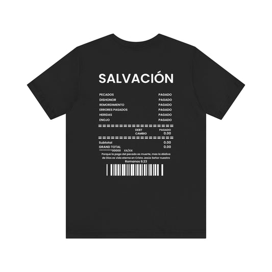 Recibo de salvación - Camiseta de manga corta Unisex Jersey 