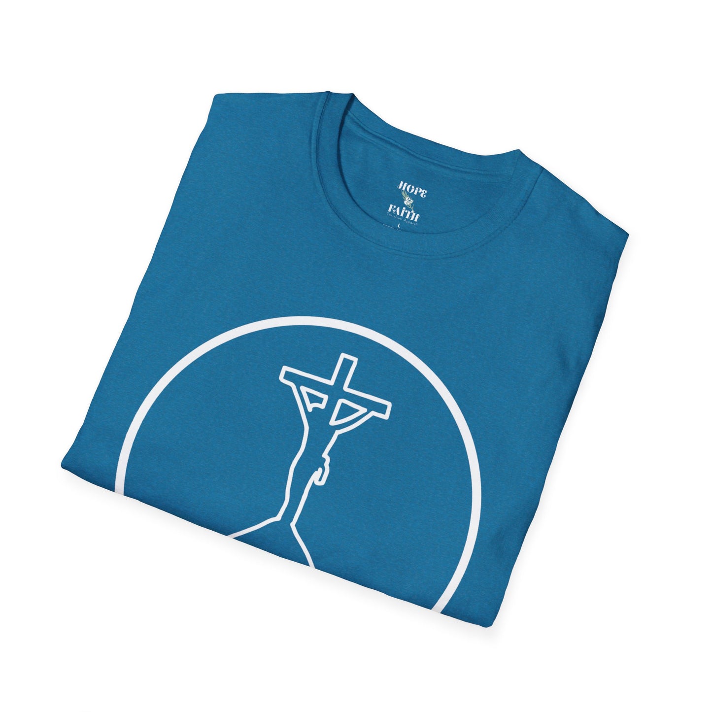 Jesus en la Cruz - Unisex Softstyle T-Shirt