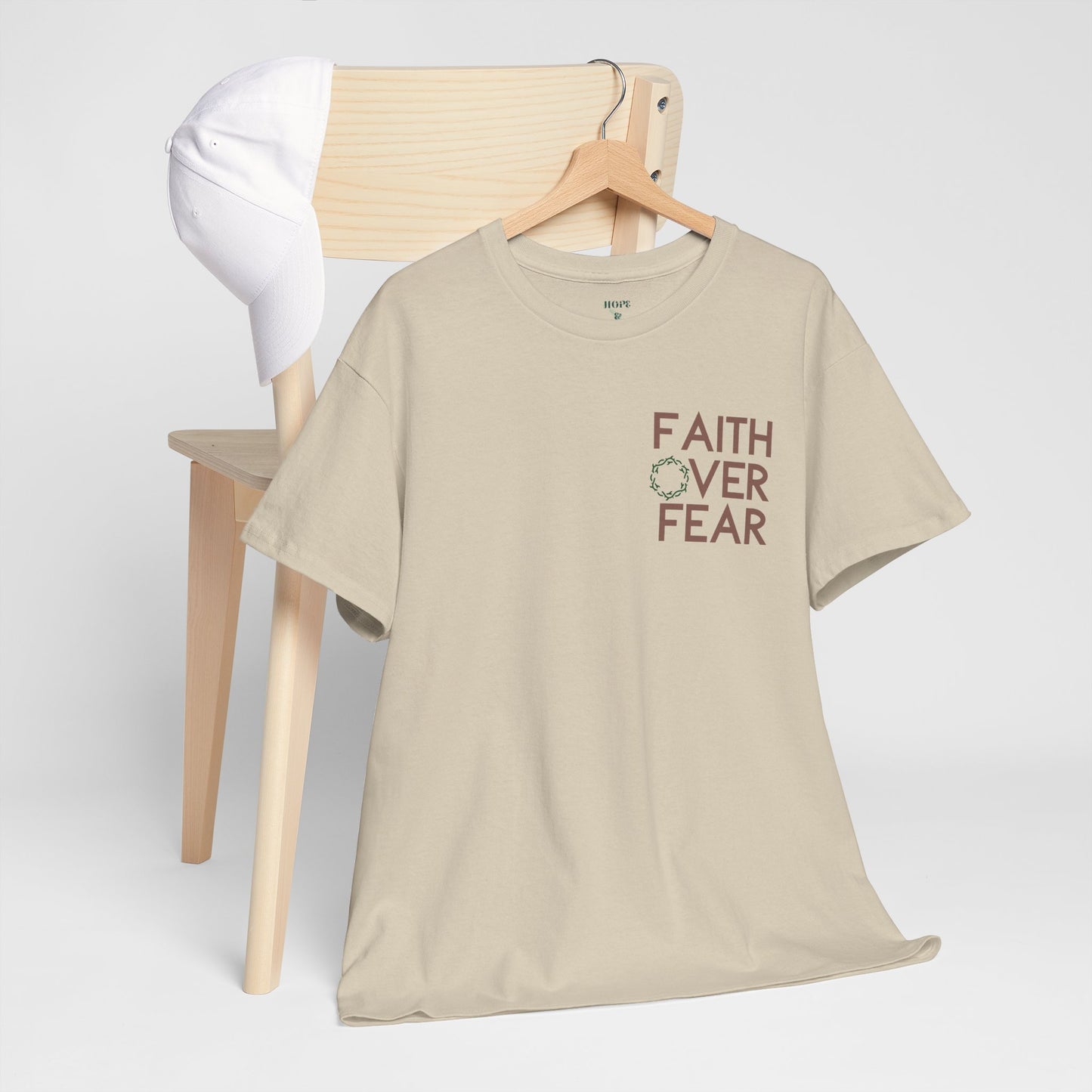 Faith Over Fear - Unisex Heavy Cotton Tee