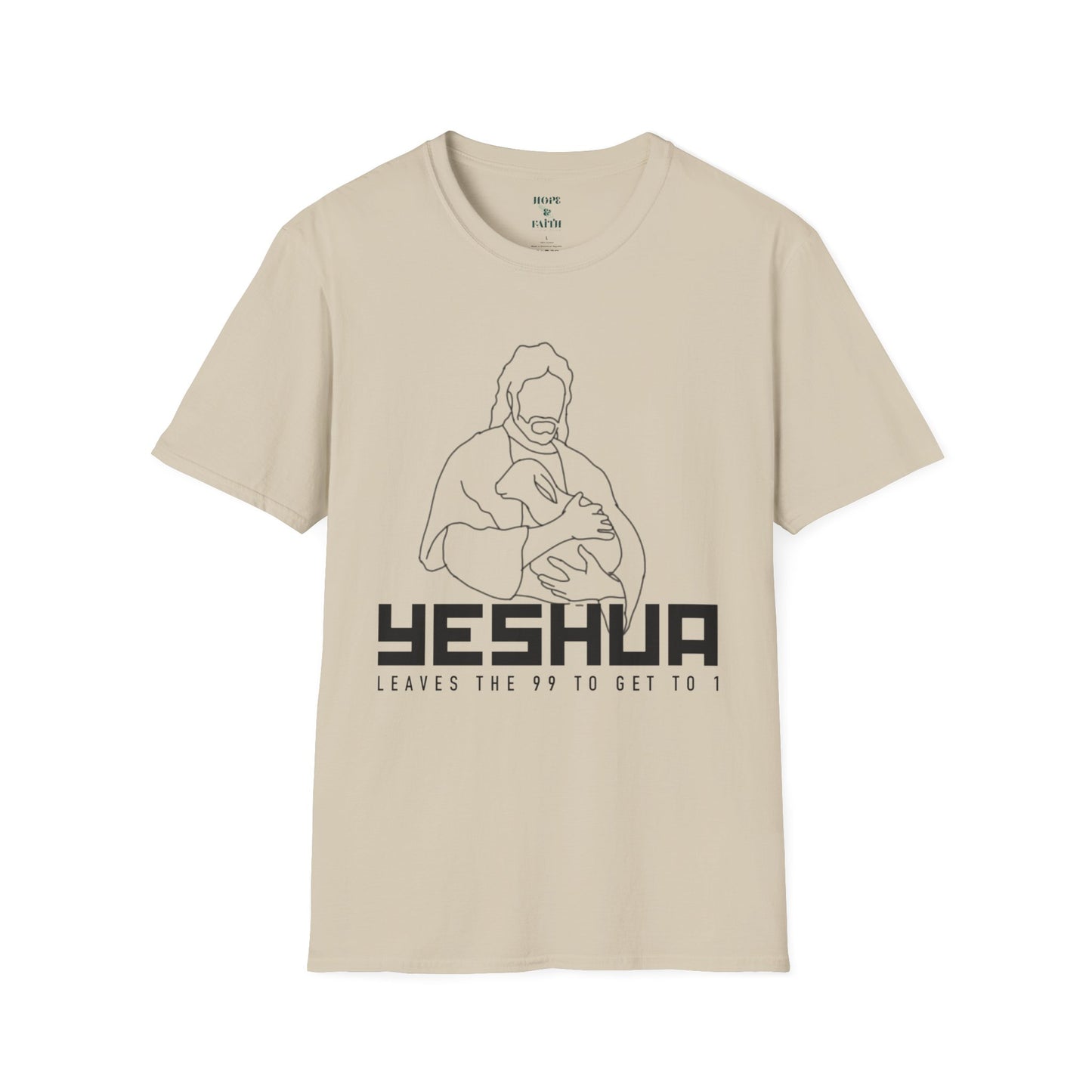 YESHUA 99 para llegar a 1 - Camiseta unisex Softstyle 