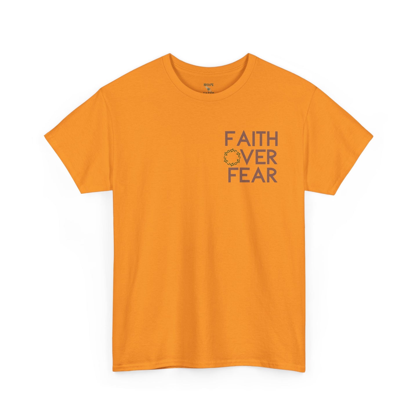 Faith Over Fear - Unisex Heavy Cotton Tee