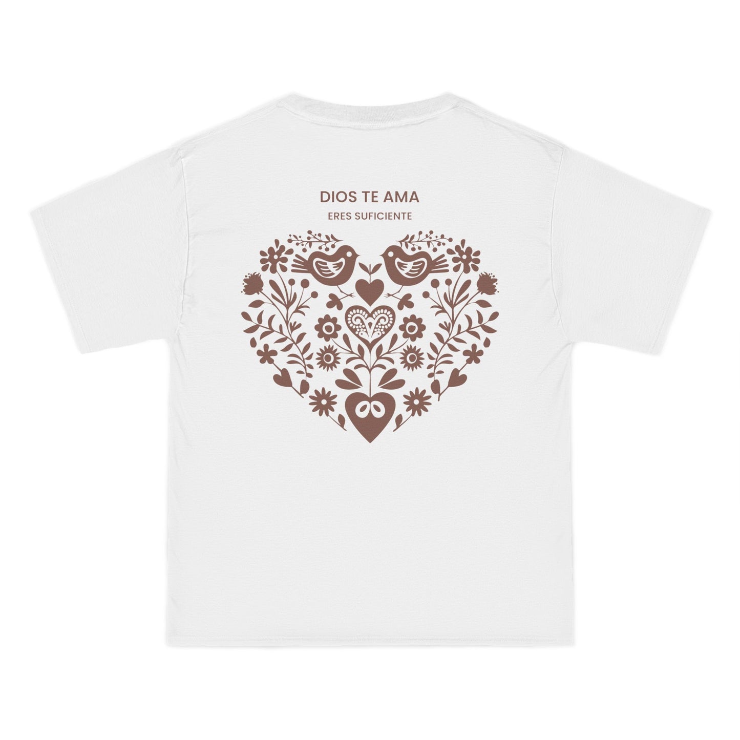 DIOS TE AMA - Inspirational Heart Design T-Shirt - "Dios Te Ama"