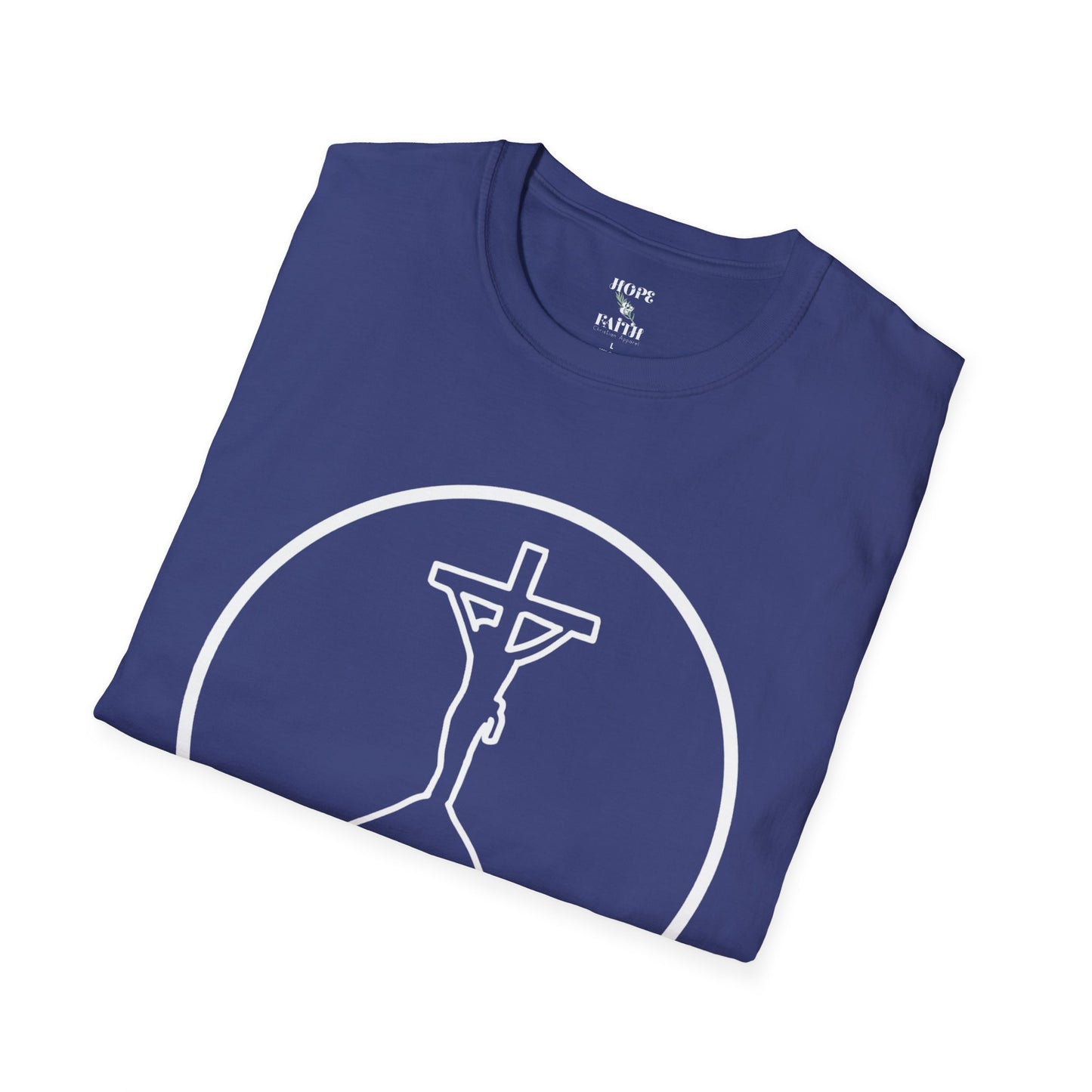 Jesus en la Cruz - Unisex Softstyle T-Shirt