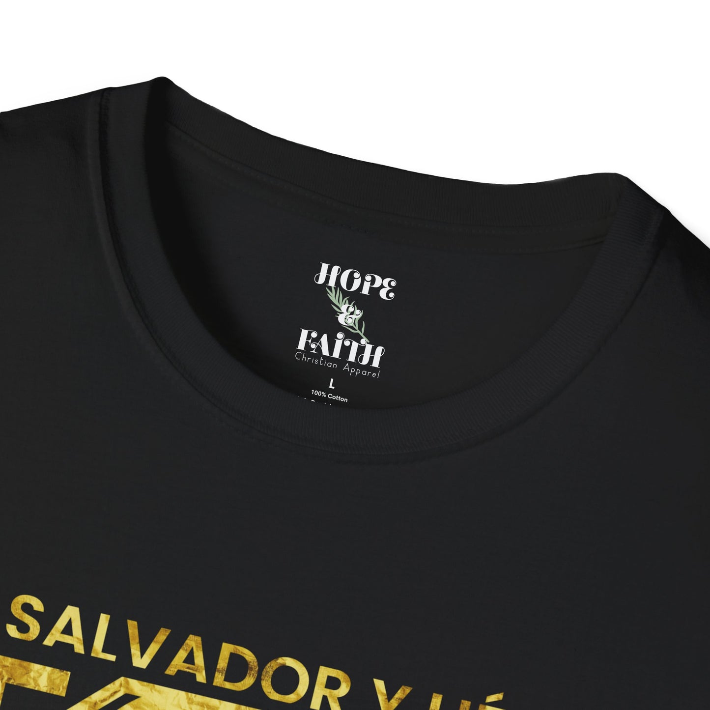 Jesús Salvador y héroe - Camiseta Softstyle unisex 