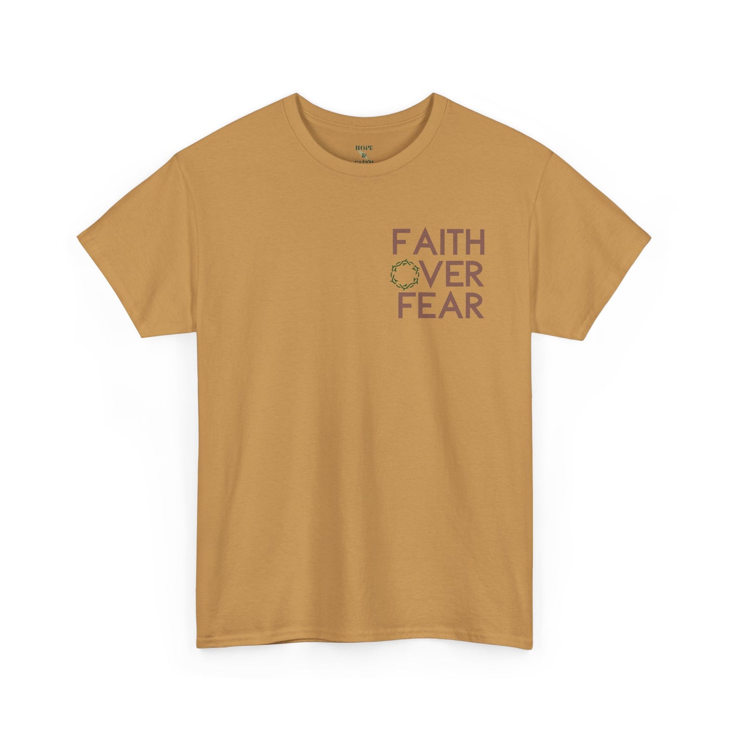 Faith Over Fear - Unisex Heavy Cotton Tee