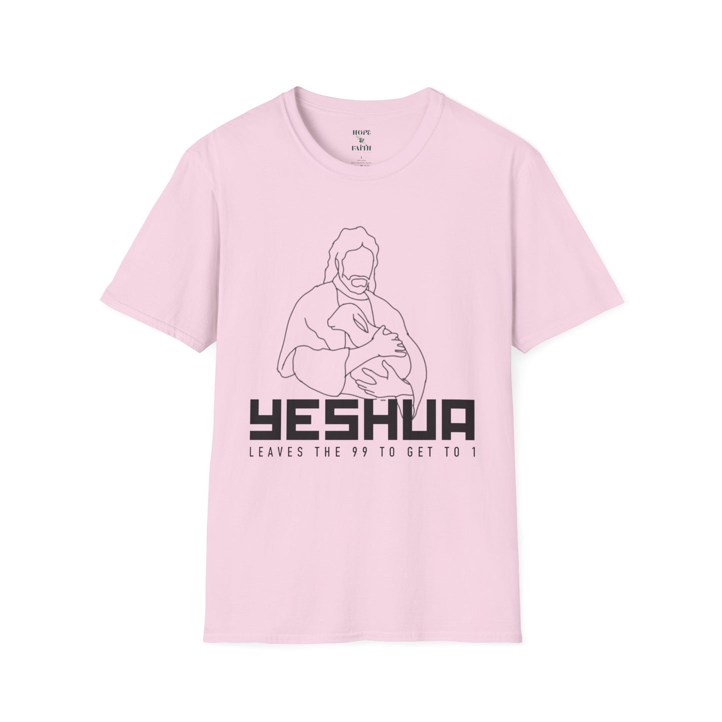 YESHUA 99 para llegar a 1 - Camiseta unisex Softstyle 