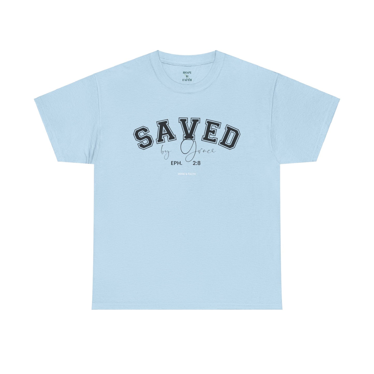 Saved - Camiseta unisex de algodón grueso 