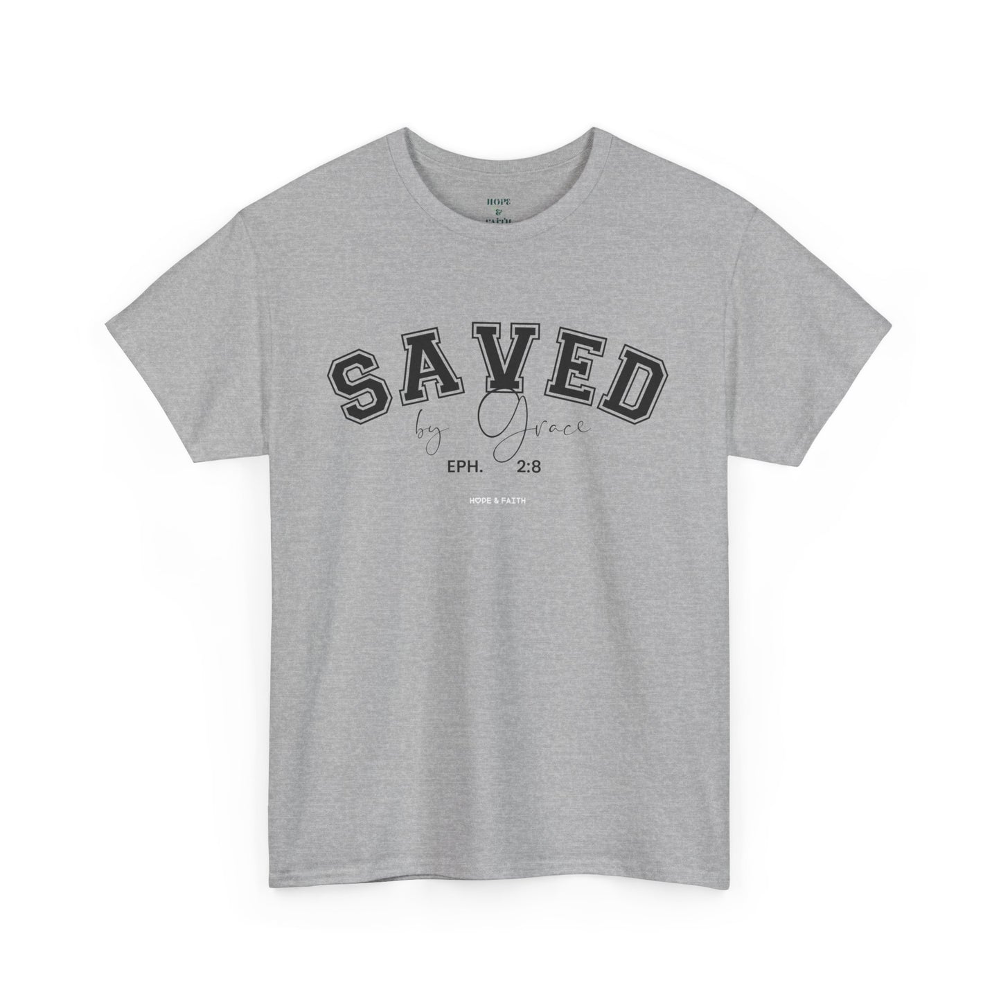 Saved - Camiseta unisex de algodón grueso 