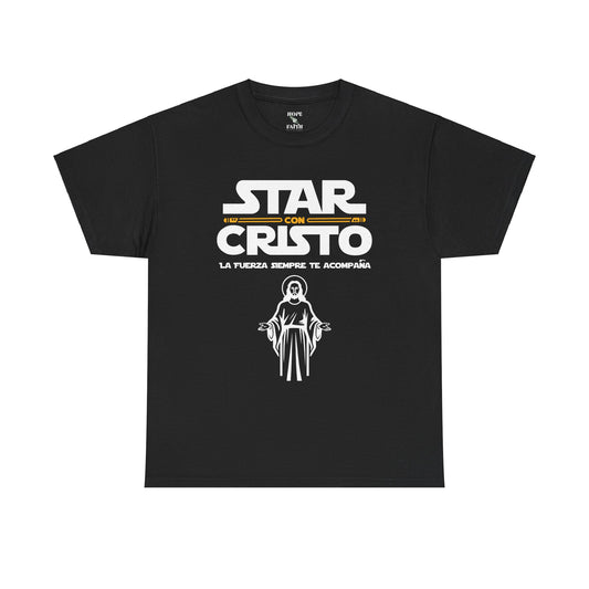 Star con Cristo - Unisex Heavy Cotton Tee