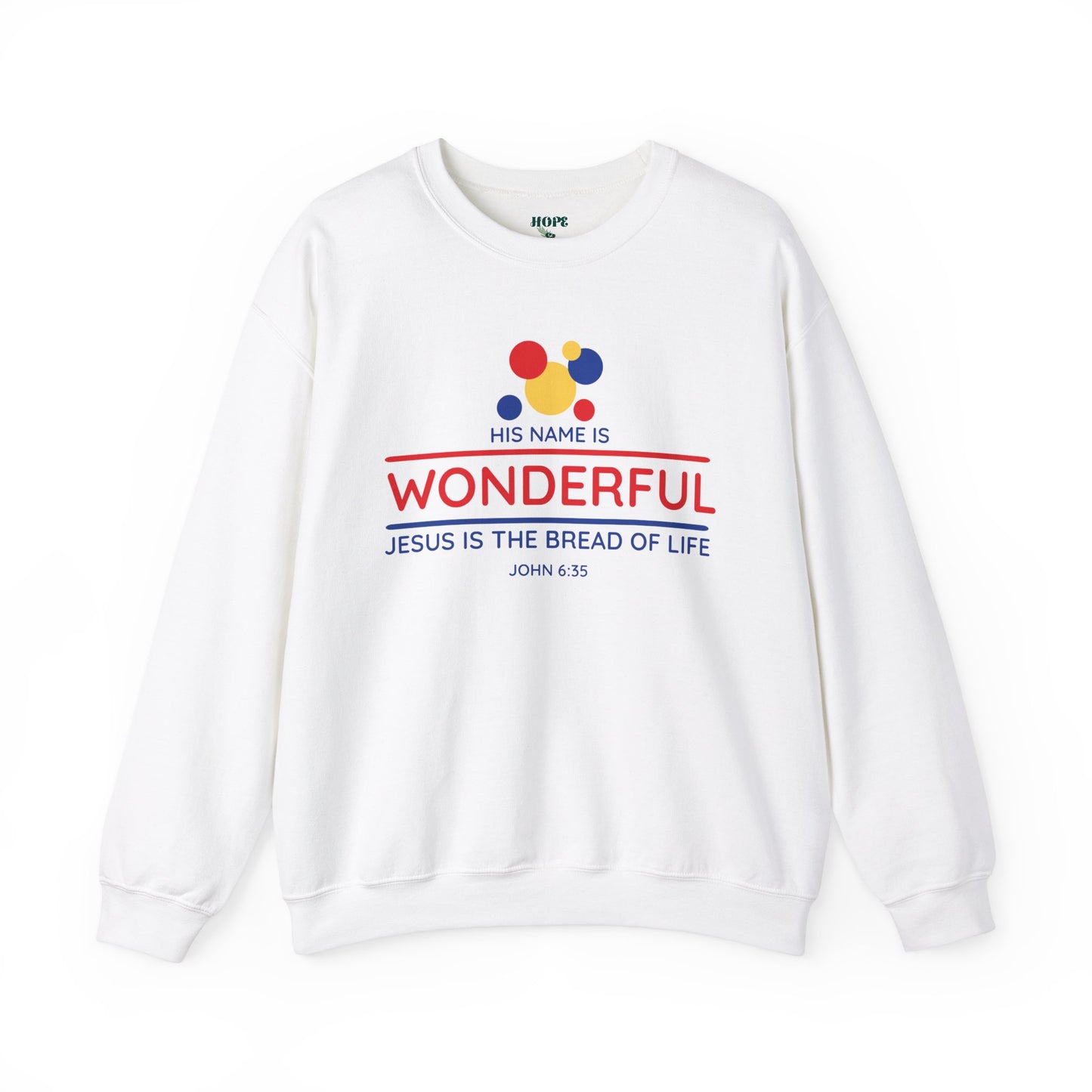 Bread of life - Unisex Heavy Blend™ Crewneck Sweatshirt