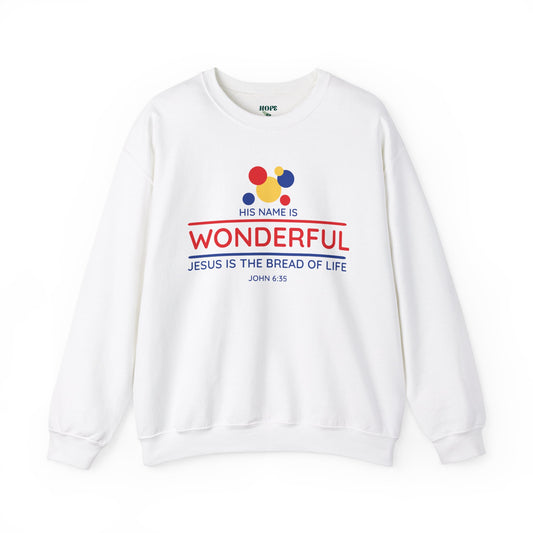 Bread of life - Unisex Heavy Blend™ Crewneck Sweatshirt