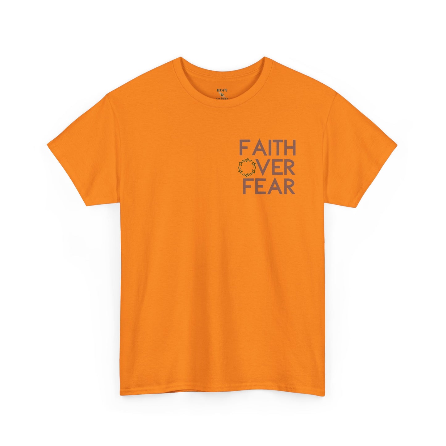 Faith Over Fear - Unisex Heavy Cotton Tee