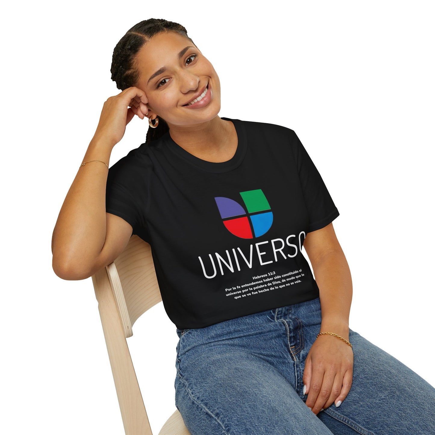 Universo - Camiseta unisex de estilo suave 