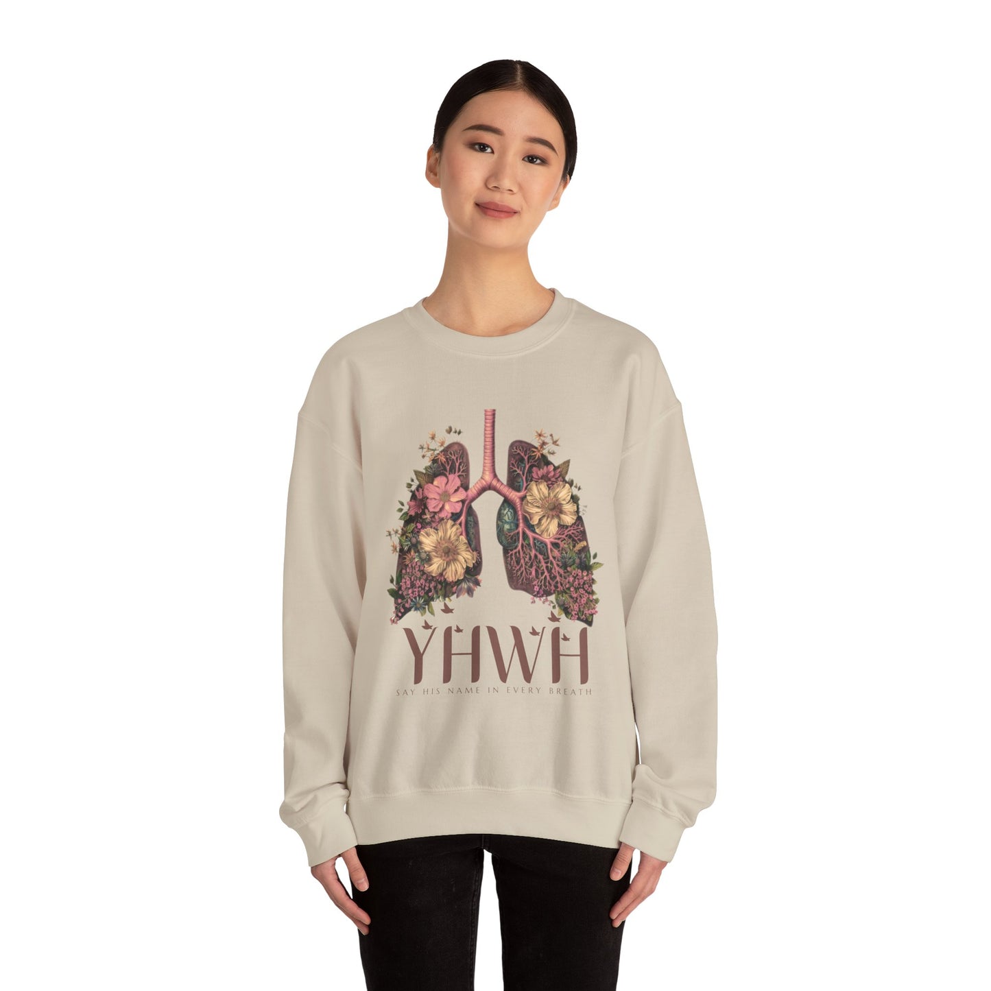 YHWH - Unisex Heavy Blend™ Crewneck Sweatshirt