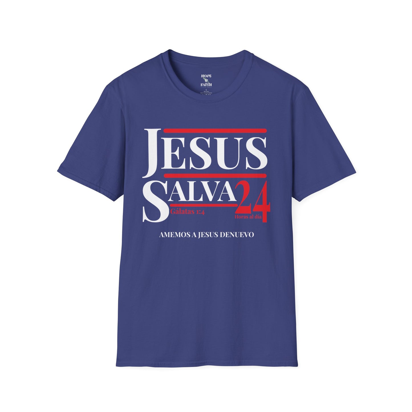 Jesus Salva - Unisex Softstyle T-Shirt