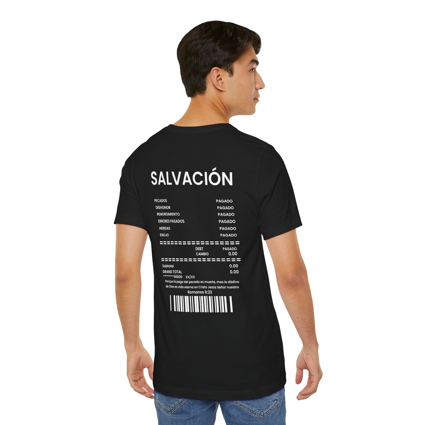 Recibo de salvación - Unisex Jersey Short Sleeve Tee