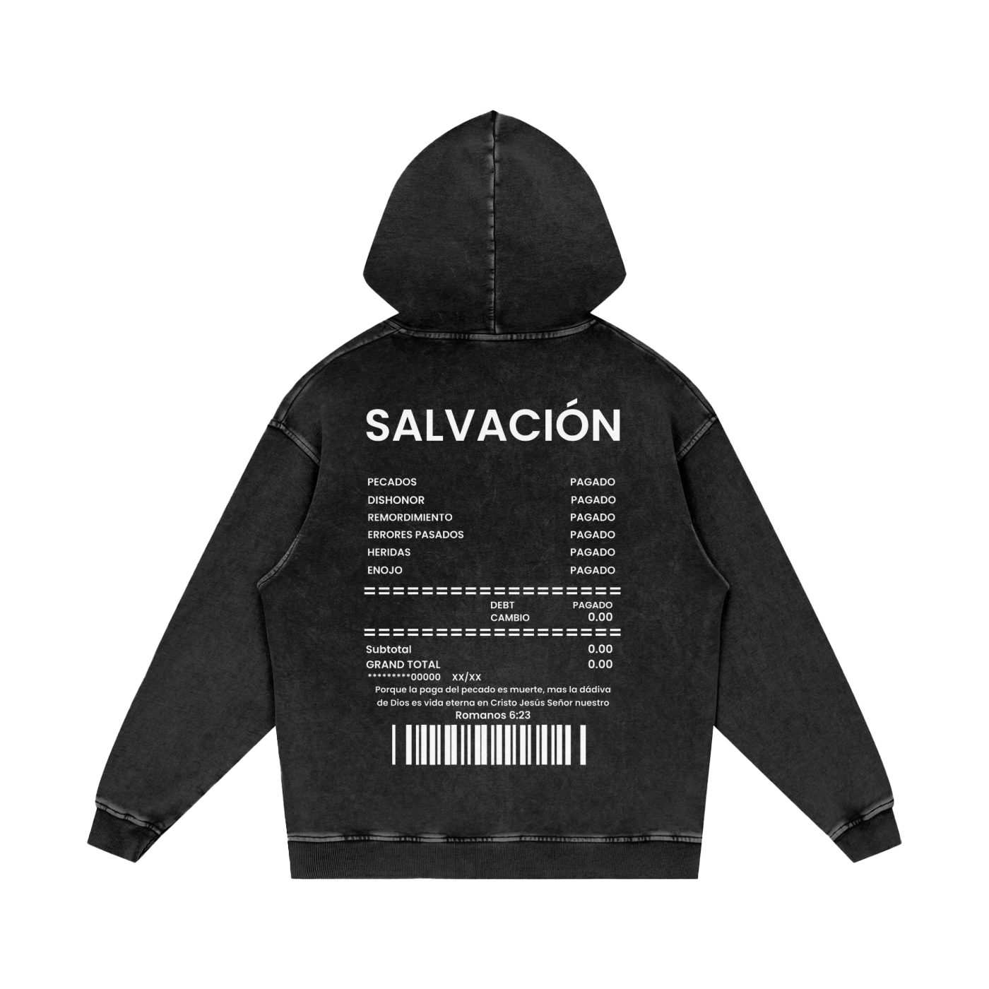 Hoodie,Salvación ,Romano 6:23