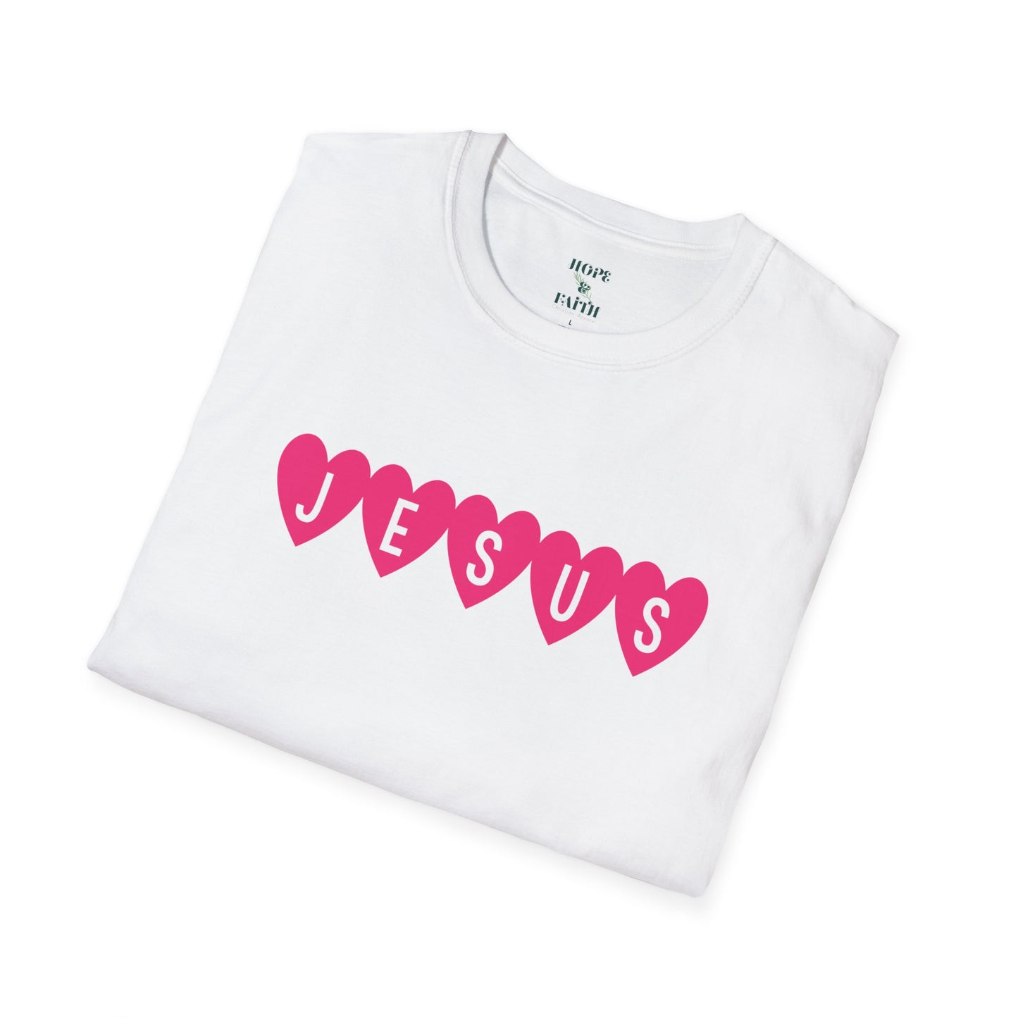 Jesús es mi Valentín - Camiseta unisex de estilo suave