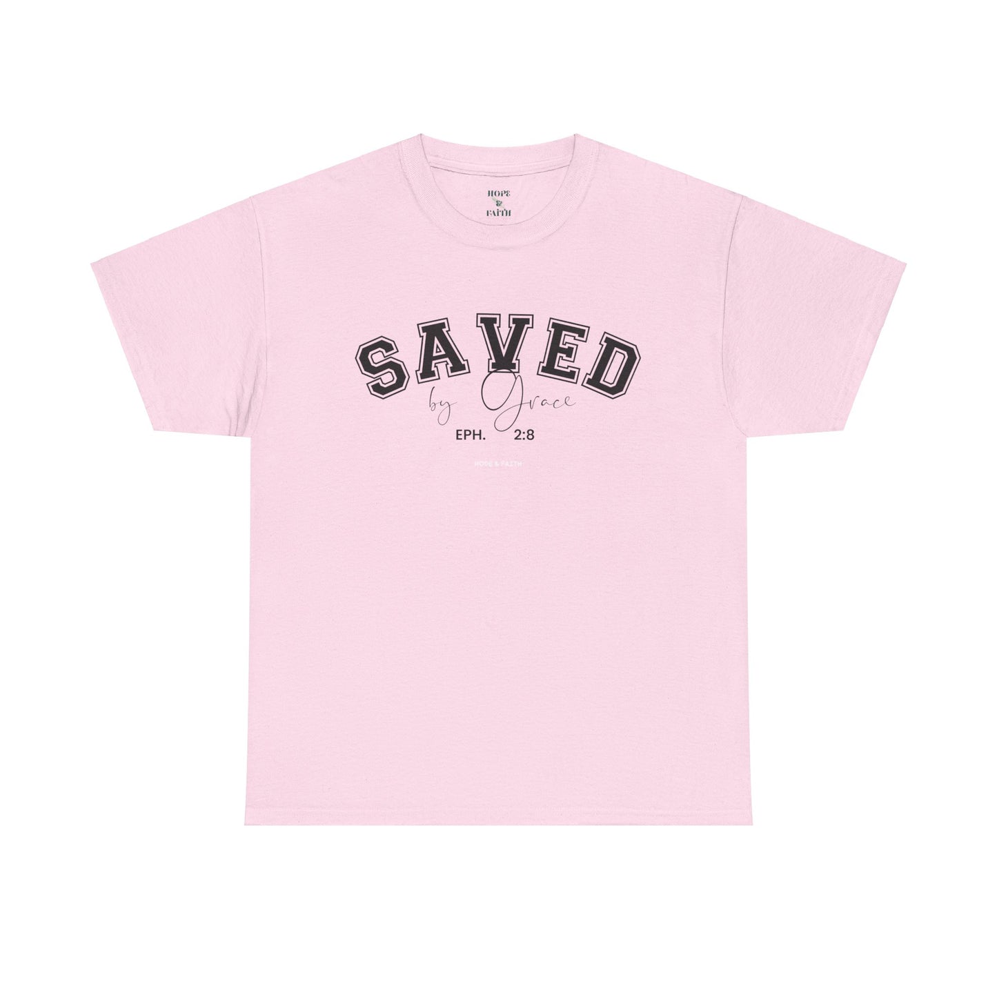 Saved - Camiseta unisex de algodón grueso 