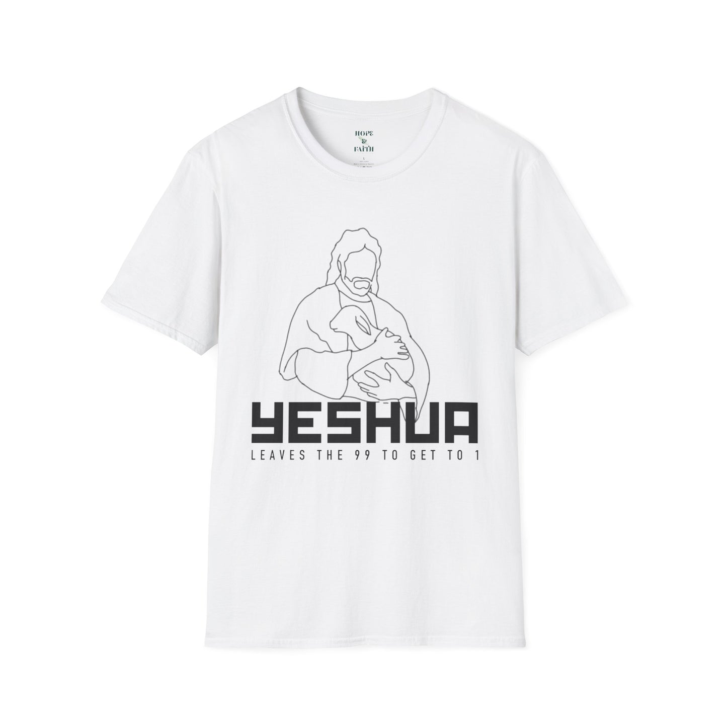 YESHUA 99 para llegar a 1 - Camiseta unisex Softstyle 