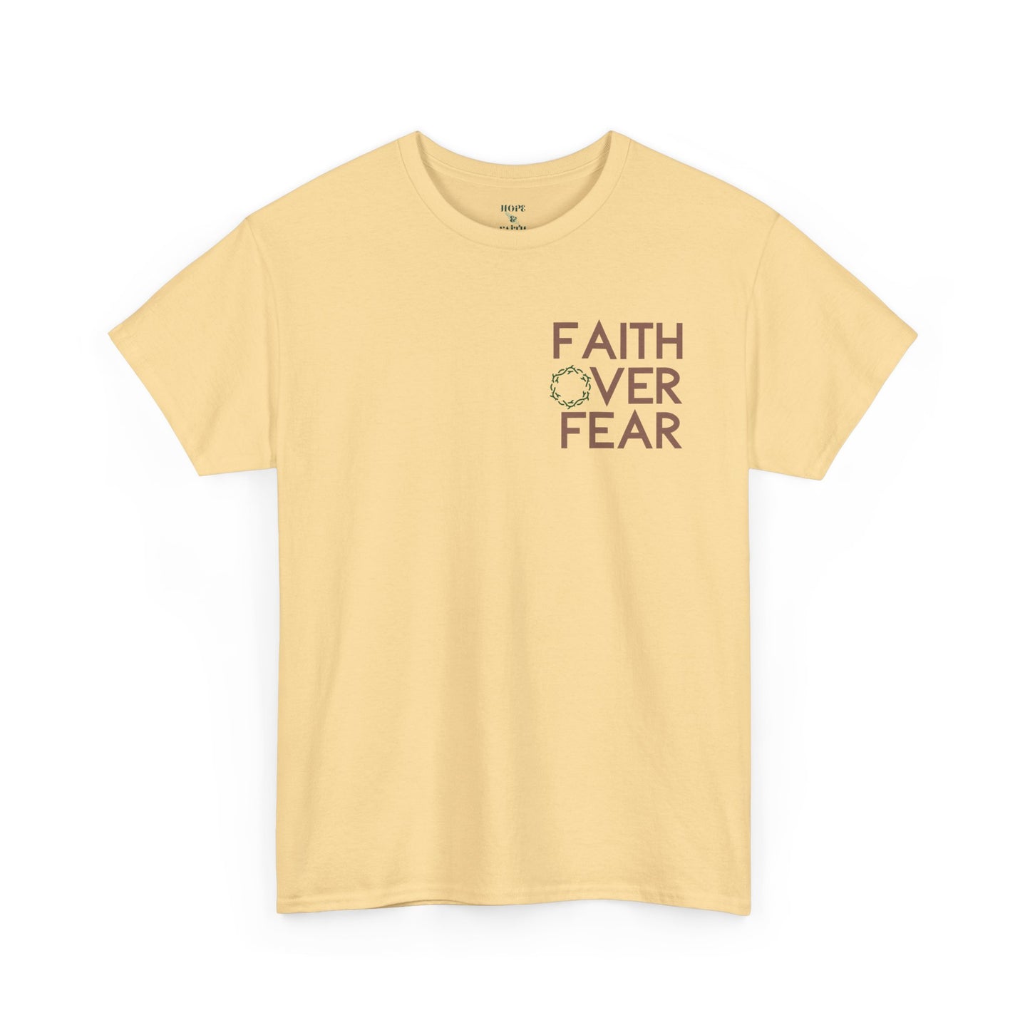 Faith Over Fear - Unisex Heavy Cotton Tee